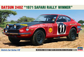 Збірна модель 1/24 Автомобіль Datsun 240Z "1971 Safari Rally Winner" Hasegawa 21148