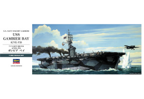 Збірна модель 1/350 Авіаносець ВМС США супроводу USS Gambier Bay (CVE-73) Hasegawa 40027