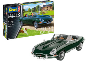 Збірна модель 1/24 Автомобіль Jaguar E-Type Roadster Revell 07687