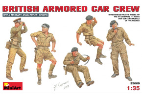 Британський екіпаж бронеавтомобіля
