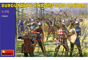 Бургунські лицарі та лучники. XV ст.