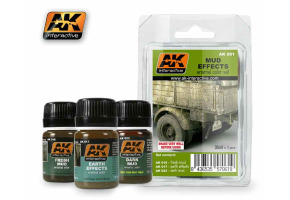 MUD EFFECTS SET / НАБОР СМЫВОК  "ЭФФЕКТ ГРЯЗИ"