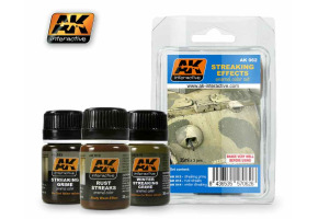 WEATHERING GREEN VEHICLES SET / НАБОР ХИМИИ ДЛЯ ВЕЗЕРИНГА ЗЕЛЕНОЙ ТЕХНИКИ
