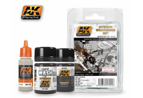 INTERIOR WEATHERING SET / НАБОР ХИМИИ ДЛЯ ВЕЗЕРИНГА - ИНТЕРЬЕР