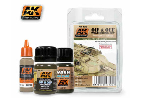 OIF & OEF – US VEHICLES WEATHERING SET / НАБОР ХИМИИ ДЛЯ ВЕЗЕРИНГА АМЕРИКАНСКОЙ ТЕХНИКИ