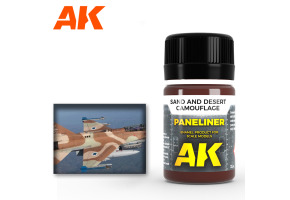 >
  Paneliner for sand and desert camouflage
  35ml