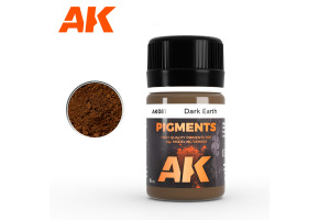 Dark earth pigment 35 ml / Сухой пигмент "Тёмная земля" 35 мл