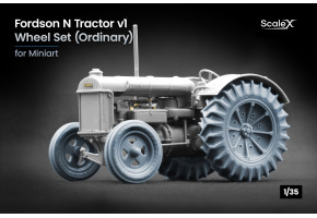 Набір коліс для Fordson N Tractor v1 від Miniart ScaleX WW 35004