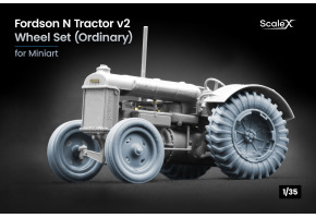 Набір коліс для Fordson N Tractor v2 від Miniart ScaleX WW 35005