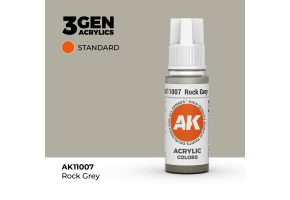 Акрилова фарба ROCK GREY – STANDARD / СКАЛИСТИЙ СІРИЙ AK-interactive AK11007