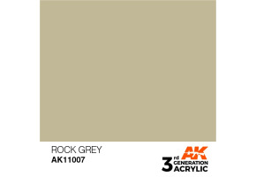 Акриловая краска ROCK GREY – STANDARD / СКАЛИСТЫЙ СЕРЫЙ АК-интерактив AK11004
