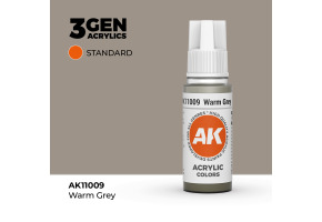 Акрилова фарба WARM GREY – STANDARD / ТЕПЛИЙ СІРИЙ АК-интерактив AK11009