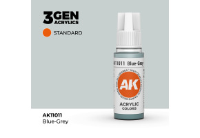 Акрилова фарба BLUE GREY – STANDARD / СІРО-ГОЛУБИЙ AK-interactive AK11011