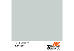 Акрилова фарба BLUE GREY – STANDARD / СІРО-ГОЛУБИЙ AK-interactive AK11011