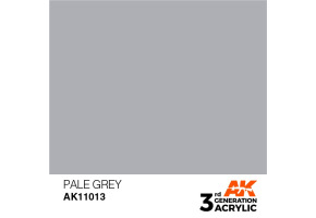 Acrylic paint PALE GRAY – STANDARD / PALE GRAY AK-interactive AK11013
