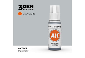 Акрилова фарба PALE GREY – STANDARD / БЛІДНО-СІРИЙ AK-interactive AK11013