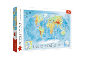 Пазли Карта Миру 1000шт
