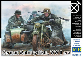 Німецькі мотоциклісти часів Другої світової війни