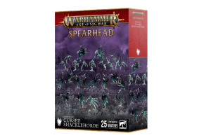 Игровой набор Warhammer AGE OF SIGMAR - SPEARHEAD: NIGHTHAUNT - CURSED SHACKLEHORDE