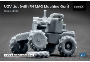 Збірна модель 1/72 Наземний дрон "Лють", MAG ScaleX VG 72002