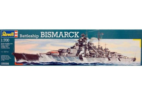 Збірна модель 1/700 Лінкор Bismarck Revell 05098