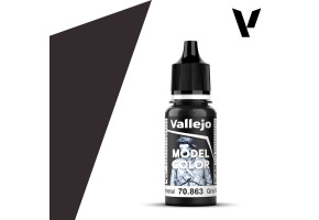 Акрилова фарба Збройовий метал (Gunmetal) Vallejo Model Color VAL 70863