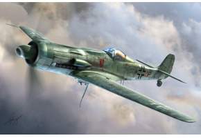 Збірна модель 1/48 Німецький перехоплювач Focke-Wulf Та 152 С-1/R14 HobbyBoss 81703