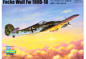 Збірна модель німецького винищувача Focke-Wulf FW190D-10