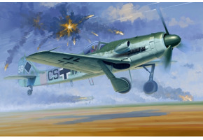 Збірна модель німецького винищувача Focke-Wulf FW190D-12
