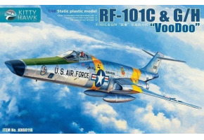Сборная модель 1/48 Самолет RF-101C & G/H "VooDoo" Zimi Model (Kitty Hawk) KH80116