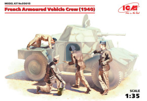 Экипаж французского бронеавтомобиля (1940 г.) 