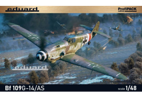 Збірна модель 1/48 Німецький винищувач Bf 109G-14/AS Eduard 82162