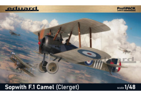 Збірна модель 1/48 Літак Sopwith F.1 Camel (Clerget) Eduard 82172