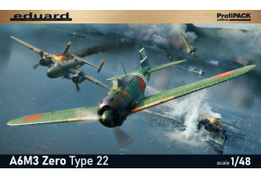 Збірна модель 1/48 Літак A6M3 Zero Type 22 Eduard 82214