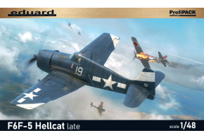 Збірна модель 1/48 Літак F6F-5 Hellcat пізній Eduard 8229