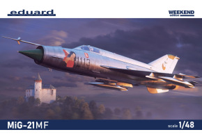 Scale model 1/48 MiG-21 MF fighter Eduard 84177