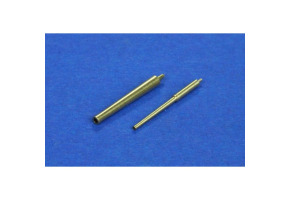 Металевий ствол 75мм L/31 + 37мм для американського танка M3 Lee в масштабі 1/72