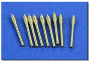 Набір металевих стволів 46см/45 (18.1") для кораблів Yamato и Musashi в масштабі 1/700