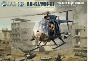 Збірна модель 1/35 Вертоліт AH-6J / MH-6J "Little Bird" Zimi 50003