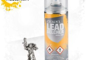 Аерозольна фарба/грунт Citadel LEADBELCHER SPRAY (400 мл)