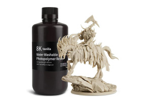 Фотополімерна смола ELEGOO Water Washable Resin 8k "Vanilla" (Ваніль) 1кг