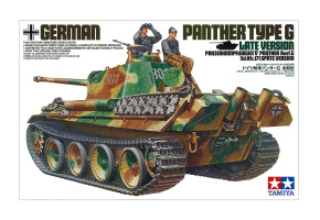 Збірна модель 1/35 Німецький танк Panther Type G пізня версія Tamiya 35176