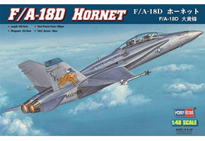 Збірна модель американського винищувача F/A-18D "Hornet"
