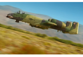 Scale model 1/48 Attack aircraft A-10A "THUNDERBOLT" II HobbyBoss 82323