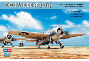 Сборная модель американского истребителя  F4F-3 Wildcat Late Version