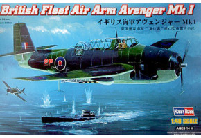 Сборная модель бомбардировщика  Fleet Air Arm Avenger Mk 1