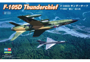 Збірна модель 1/48 Американський винищувач-бомбардувальник Republic F-105 "Thunderchief" HobbyBoss 80332