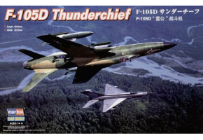 Збірна модель американського винищувача F-105D Thunderchief
