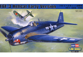 Збірна модель винищувача F6F-3 Hellcat Early Version