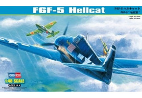 Сборная модель американского истребителя F6F-5 Hellcat